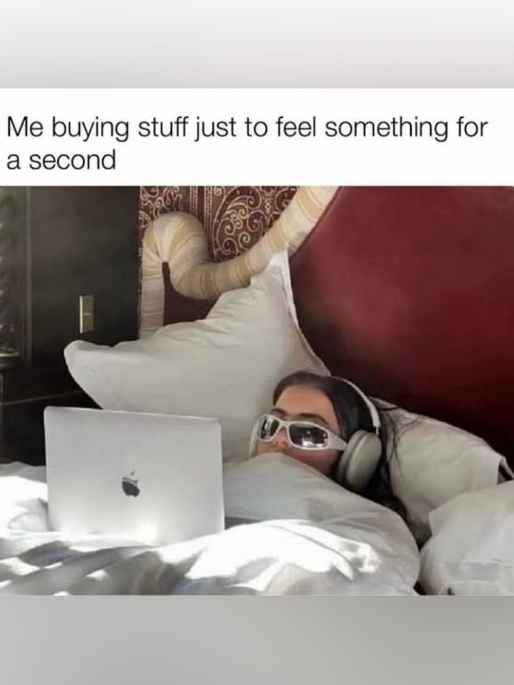 More than a feeling … Buy my stuff!